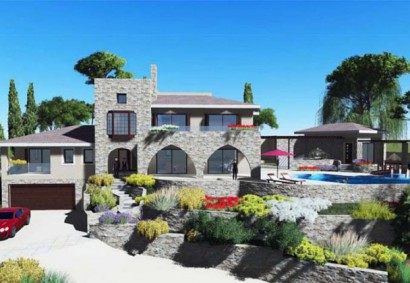 Ref 3870: 5 B/R Detached Villa In Kamares, Paphos